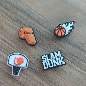 Basketball Themed Croc Shoe Charms